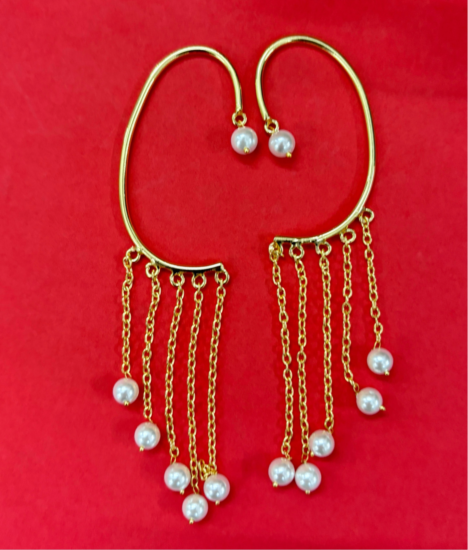 Ear cuff 12pc S Pearl Earring