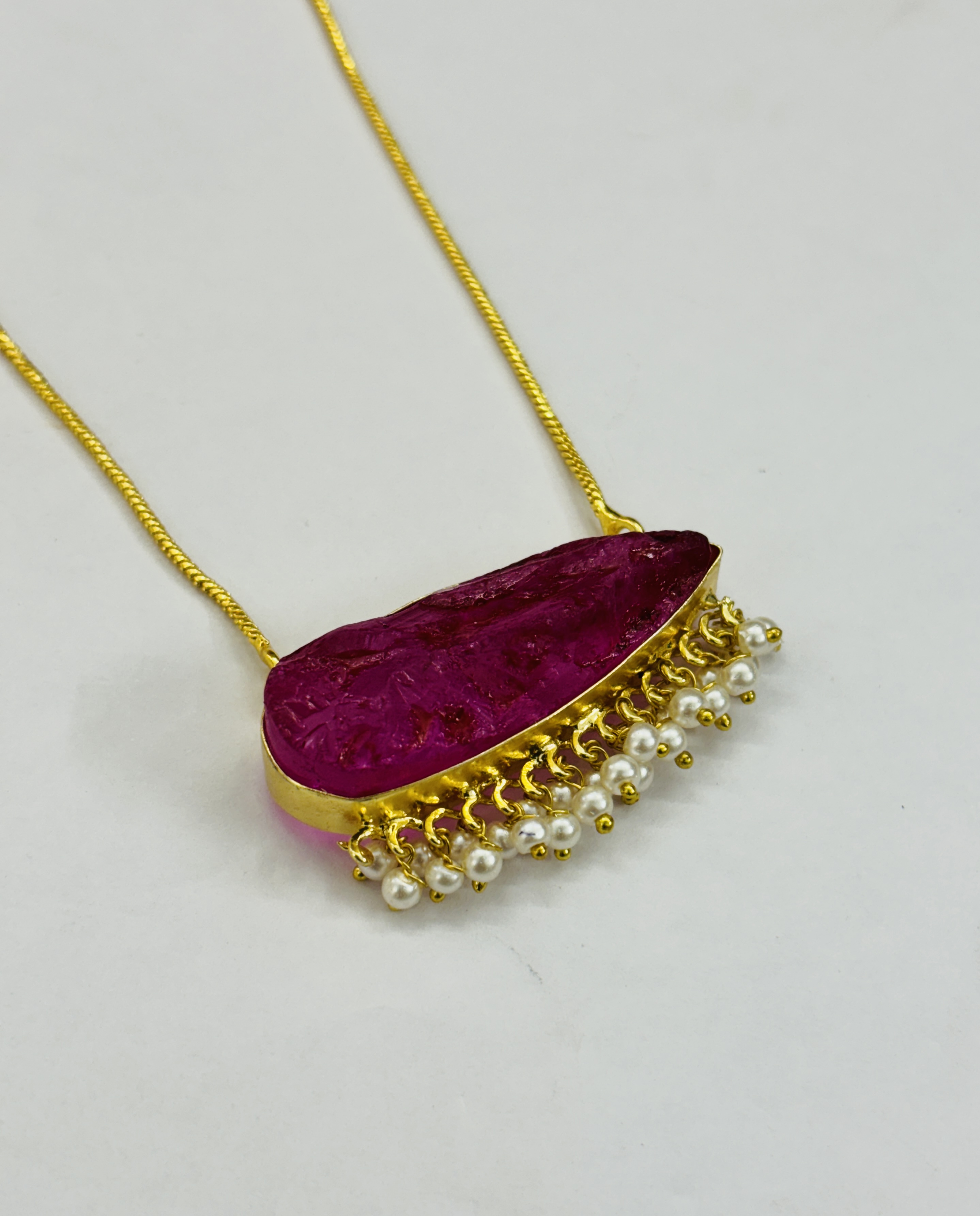 Colour Cristal With Pearl Filled
